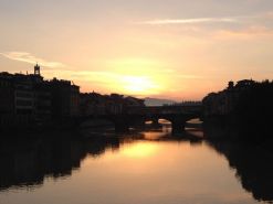Sunrise over Arno