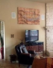 A River's View in San Antonio:  Ceramic Wall Art