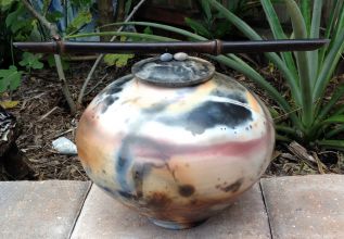 Swirling Fires Wild Atlanta Urn