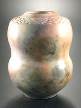 Gourd Urn w/Carved Shoulder