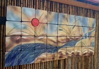 Convergence Wall Art Tile
