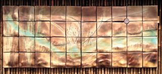 Sussurations....  Ceramic Tile Art Mural