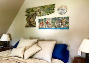 Triptych with soft edges