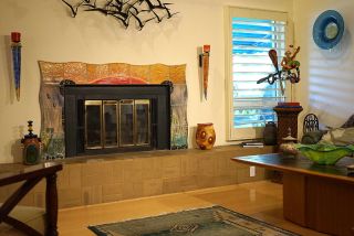 Fireplace surround